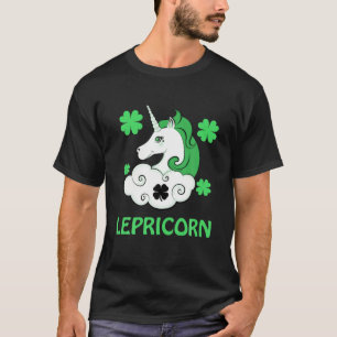 T-shirt Leluticorne ,Saint Patrick Drôle Licorne St Patric