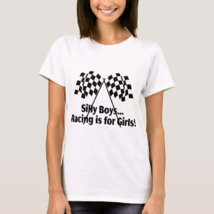 T-shirt L'emballage idiot de garçons est pour des filles