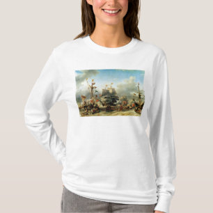 T-shirt L'embarquement de Ruyter et de William de Witt
