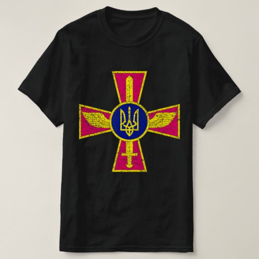 T-SHIRT L'EMBLÉMATIQUE DE LA FORCE AÉRIENNE UKRAINIENNE FO (Design devant)