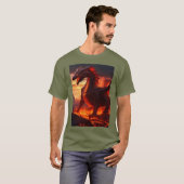 T-shirt "L'Embrace du serpent : Tatouage dynamique des ser (Devant entier)