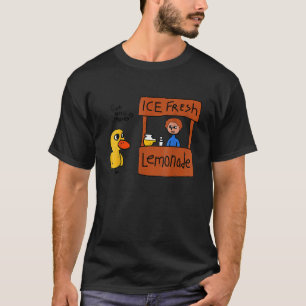 T-shirt Lémérite Fraîche De Glace A Des Raisins Canard
