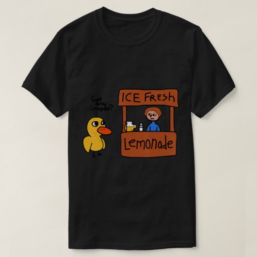 T-shirt Lémérite Frais De Glace A N'Importe Quel Raisin Ca (Design devant)