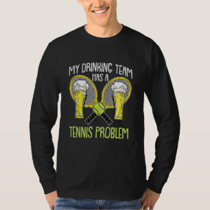 T-shirt Lemme Smash Joueur De Tennis Et Entraîneur