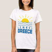 Lemnos Grèce Sunshine And Sea Waves Femmes