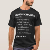 T-shirt Lemon Chicken Definition Meaning birds  (Devant)