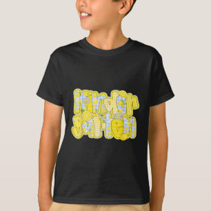 T-shirt Lemon Floral jardin d'enfants Enseignant été Premi