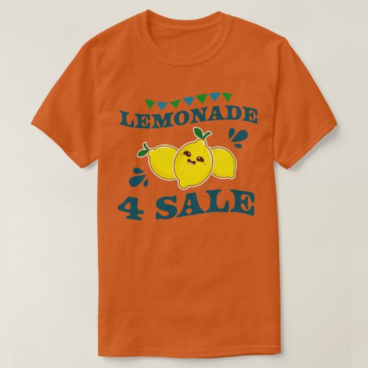 T-shirt Lemonade À Vendre Cute Lemonade Stand Citron Été (Design devant)