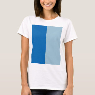 T-shirt Lemonade bleue électrique et ton duo Aquamarine