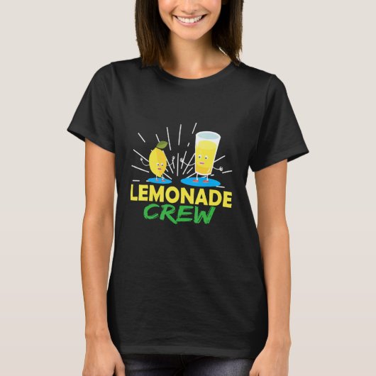 T-shirt Lemonade Crew Juice Stand Lemonade (Devant)