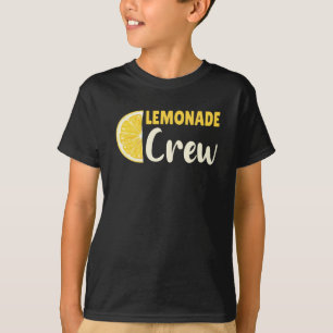 T-shirt Lemonade Crew Kawaii Fruit Citron d'été