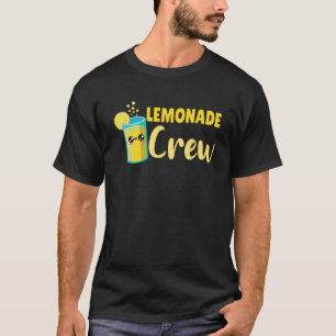 T-shirt Lemonade Crew Kawaii Fruit Citron d'été