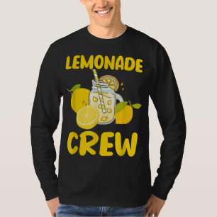 T-shirt Lémonade Crew Lemon Slices Jus Été Citrus Somme