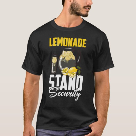 T-shirt Lemonade Crew Lemonade Staff Lemonade Security (Devant)