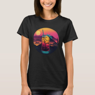 T-shirt Lemonade Iced Tea Synthwave 80s Rétrowave Aestheti