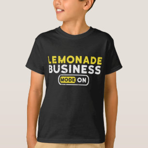 T-shirt Lemonade Mode Entreprise Sur Fruit Été Jus De Citr