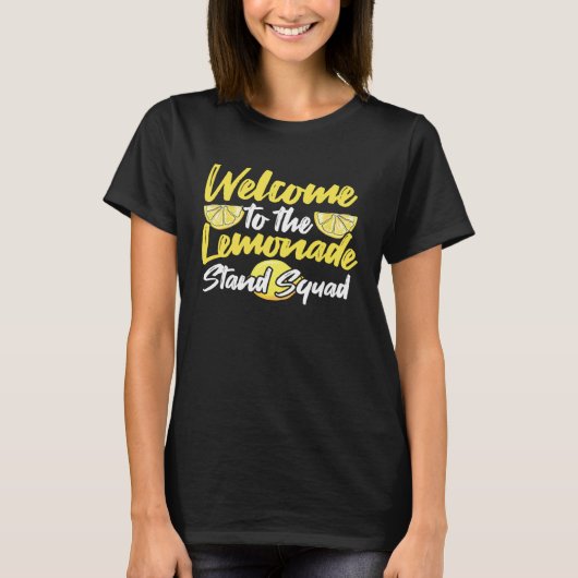 T-shirt Lemonade Nerd Lemonade Stand Security Lemonade S (Devant)
