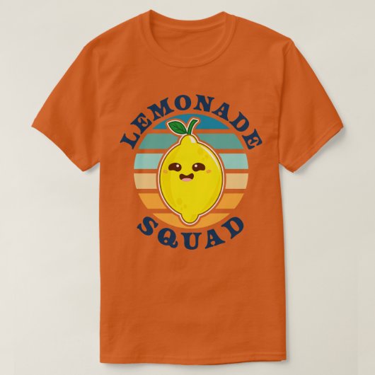 T-shirt Lemonade Squad Drôle Lemonade Stand Été (Design devant)