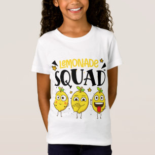 T-Shirt Lemonade Squad Été Drôle Amateurs de Fruits de cit