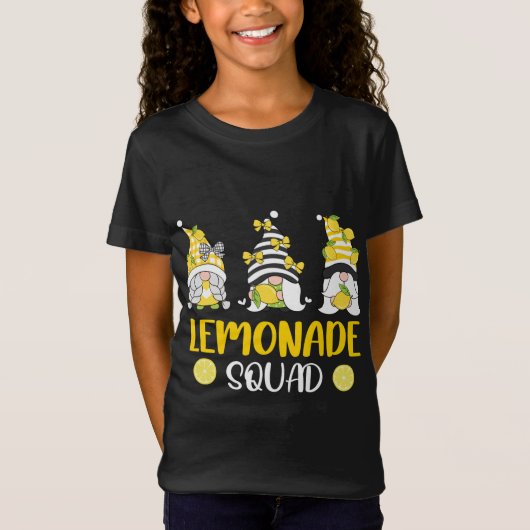 T-Shirt Lemonade Squad été drôle Gnomes Lemon Fruit Lov (Devant)