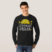 T-shirt Lemonade Squad Summer Beach Mix Boisson (Devant entier)