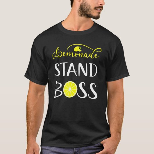 T-shirt Lemonade Stand Boss Ceo Lemon Crew Fun Entrepreneu (Devant)