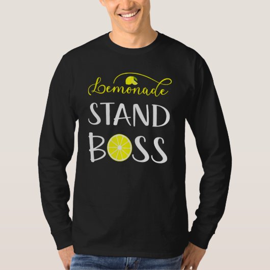 T-shirt Lemonade Stand Boss Ceo Lemon Crew Fun Entrepreneu (Devant)