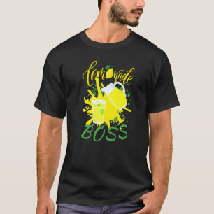 T-shirt Lemonade Stand Boss Plaisanterie Citron Crush Juic