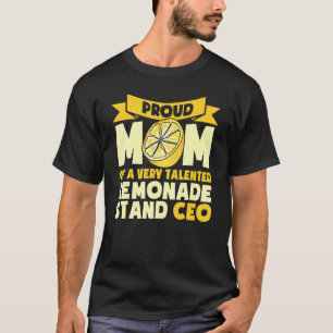 T-shirt Lemonade Stand Business Boss Vendre Lemon Juice Cr