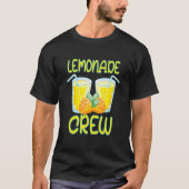 T-shirt Lemonade Stand Crew Security Boss Lemons Juice 11 (Devant)