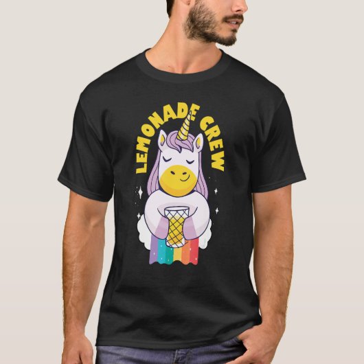 T-shirt Lemonade Stand Crew Uniform Entrepreneur Kids Uni (Devant)