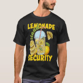 T-shirt Lemonade Stand de sécurité Jus de citron Refresh é (Devant)