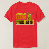 T-shirt Lemonade Stand Fondateur Et PDG Funny Lemon Juice (Design devant)