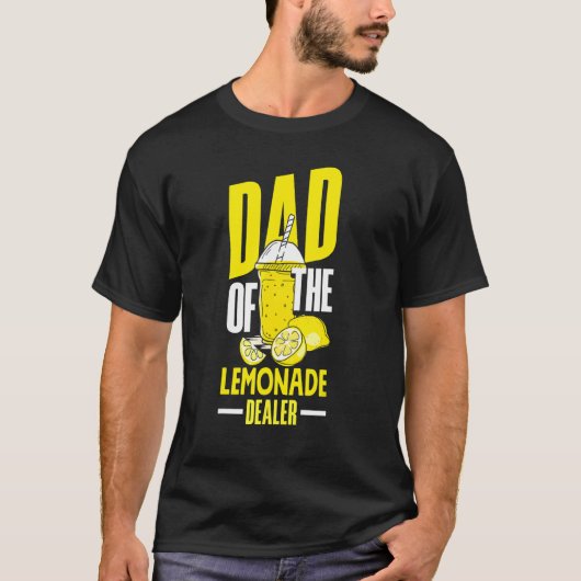 T-shirt Lemonade Stand Juice Store Papa of the Lemonade De (Devant)