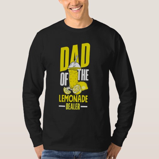 T-shirt Lemonade Stand Juice Store Papa of the Lemonade De (Devant)