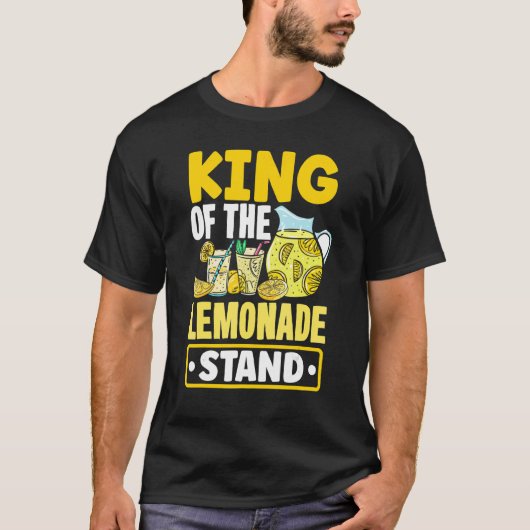 T-shirt Lemonade Stand Lemon Juice Store King Of The Lemon (Devant)