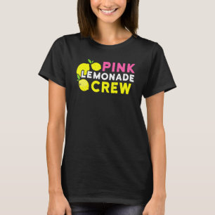 T-shirt Lemonade Stand Pink Lemonade Crew Fruit Été Lem