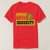 T-shirt Lemonade Stand Security Funky Lemon Juice Business (Design devant)