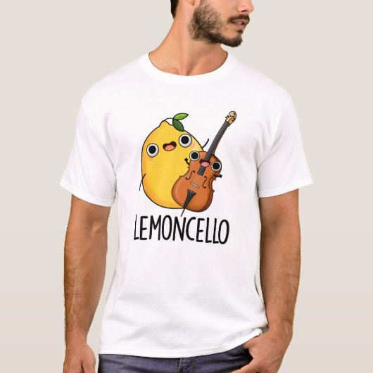 T-shirt Lemoncello Funny Drink Pun (Devant)