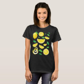 T-shirt Lemons Lemon Slices Fruit Slices Lemonade Citrus S (Devant entier)