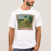T-shirt L'empereur Charlemagne trouve Roland (Devant)