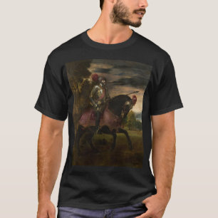 T-shirt L'empereur Charles V à cheval (par Titien)