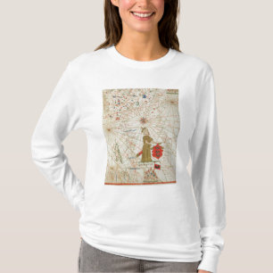 T-shirt L'empire turc, d'un atlas nautique, 1646