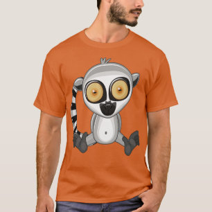 T-shirt Lémur Cute Kawaii toon 2