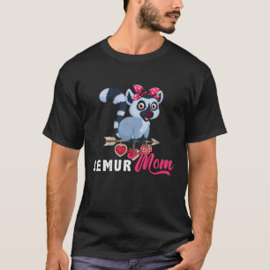 T-shirt Lemur Maman Joyeuse Fête des Mères qui fait la fie