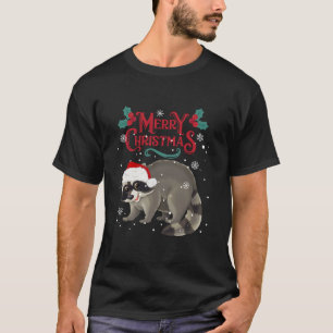 T-shirt Lemur Père Noël Joyeux Noël Lemur Lover Cute Anima