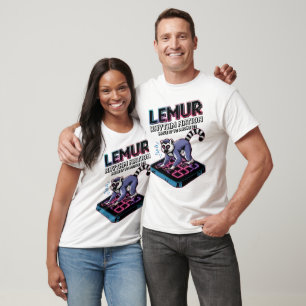 T-shirt Lemur Rhythm Nation Pixel Dance