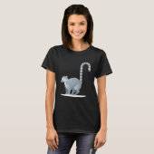 T-shirt Lemur   Ring Tailed Cute Primate (Devant entier)