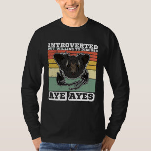 T-shirt Lémuriens Primates Aye Aye Madagascar 9