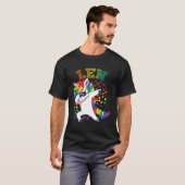 T-shirt Len Dabbing Unicorn (Devant entier)